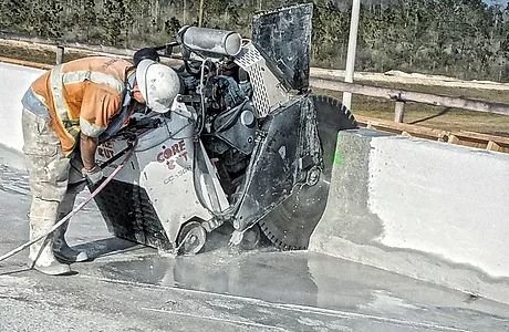 S.R. 23 TOLL RD Project  Speedy Concrete Cutting
